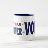 Yes:投票2020 ツートーンマグカップ (中央)