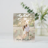 Yes.日付ポストカードの保存 案内ポストカード (スタンド正面)