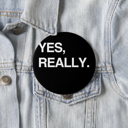 YES、本当に 缶バッジ (インサイチュ)