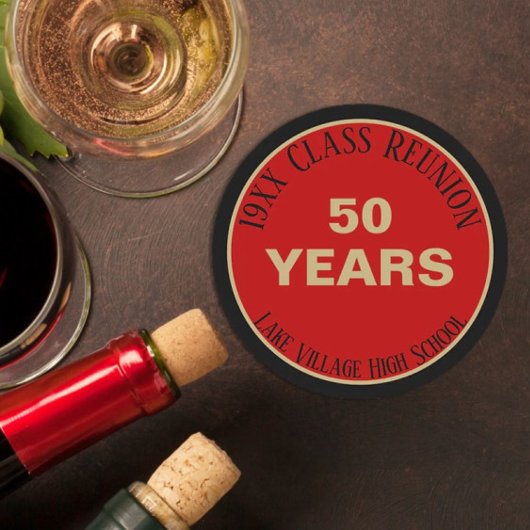 YES!特別50クラス懇親会コースター ラウンドペーパーコースター