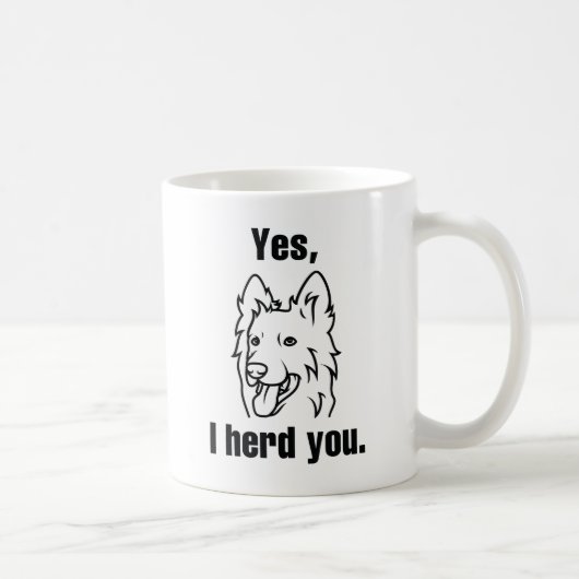 Yes、私はあなたを導いた コーヒーマグカップ (右)