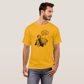 Yes、私はこれを使用するために認可されます(アコーディオン) Tシャツ (正面フル)