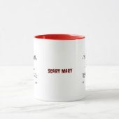 Yes、私はスティックを運転することができます魔女と言う マグカップ (中央)