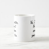 Yes、私は作家です モーフィングマグカップ (中央)