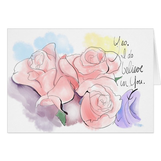 Yes、私は信じあなたの中に。 (正面横)