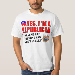 Yes、私は共和党…です Tシャツ