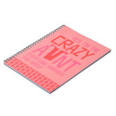 Yes、私は叔母熱狂するだ ノートブック (左側)