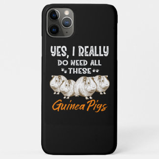 Yes、私は本当にこれらのモルモットをすべて必要としている iPhone 11 Pro Maxケース