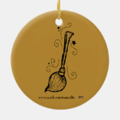 Yes、私は棒を運転してもいいです! セラミックオーナメント (裏面)