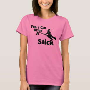 Yes、私は棒を運転してもいいです Tシャツ