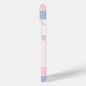 Yes、私は猫の母ピンク&ブルーストライプの Case-Mate iPhoneケース (裏面 / 左)