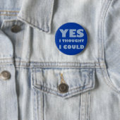 Yes、私は考えできる 缶バッジ (インサイチュ)