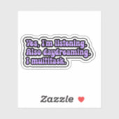 Yes、私は聞だ。また、夜明け。I数々のタスク。 シール (シート)