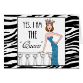 Yes、私は「女王」 (正面横)