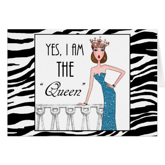 Yes、私は「女王」 (正面横)