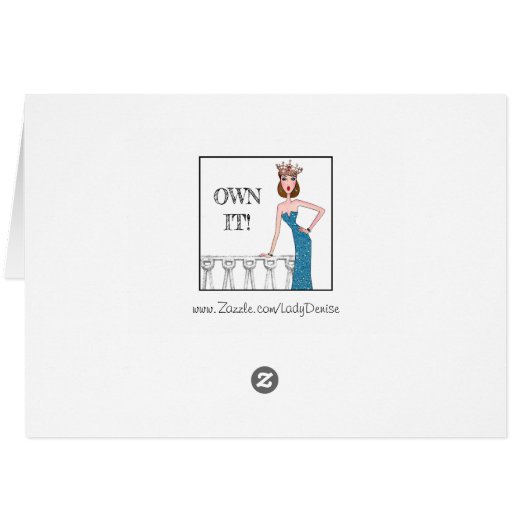 Yes、私は「女王」 (裏面横)