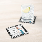 Yes、私は「女王」 スクエアペーパーコースター (インサイチュ)