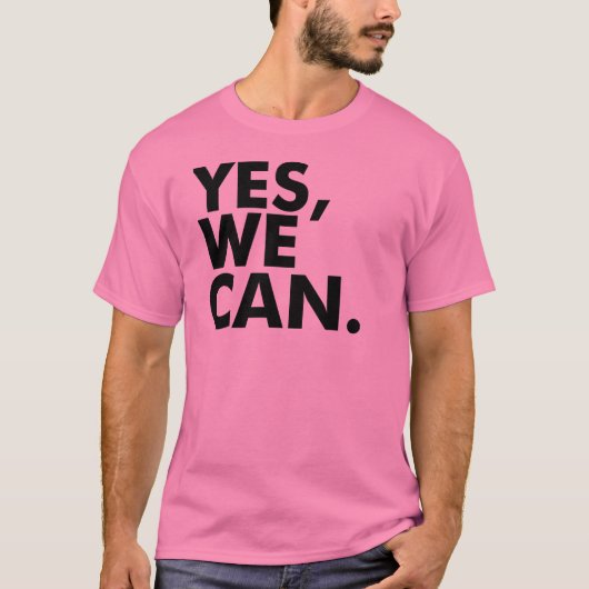 Yes、私達Can. Tシャツ (正面)