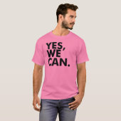Yes、私達Can. Tシャツ (正面フル)