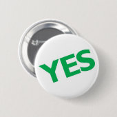 Yes 缶バッジ (正面&裏面)