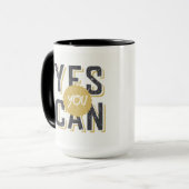 Yes 3できます マグカップ (正面左)