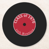 Yes 50 years!  Class reunion coasters ラウンドペーパーコースター (正面)