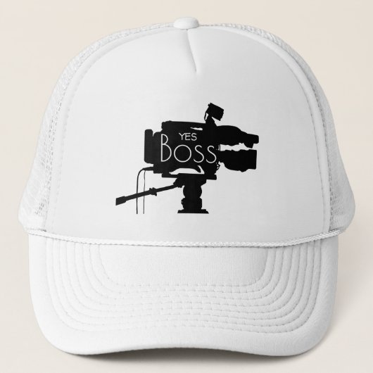 Yes Boss Film Director Hat キャップ (正面)