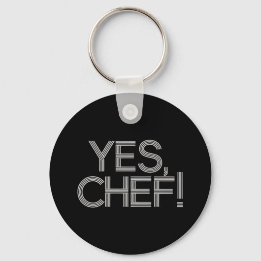 Yes, Chef! キーホルダー (正面)