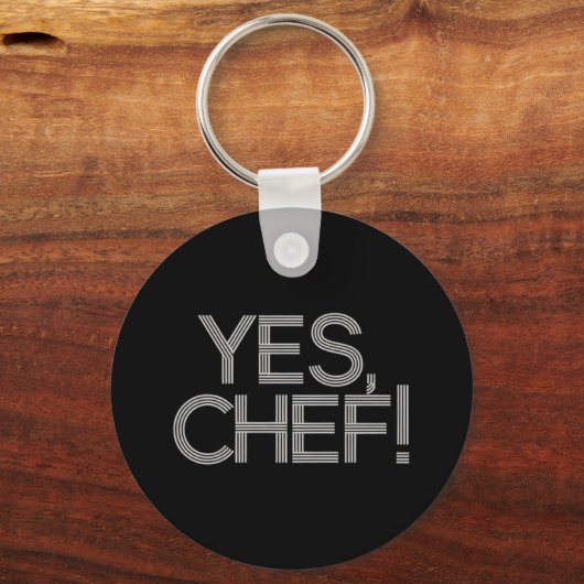 Yes, Chef! キーホルダー (裏面)