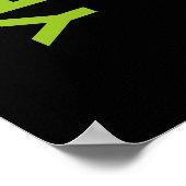 YES, CHEF! – Funny Kitchen Poster ポスター (角)