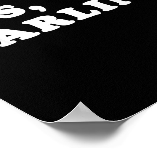 Yes Darling Funny Shirt Gift For Valentine ポスター (角)