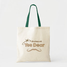 Yes Dear Funny Husband Tote Bag – Gift for Him トートバッグ