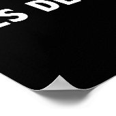 Yes Dear - Funny Sarcastic Slogan  ポスター (角)