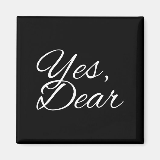 Yes Dear My Valentine My One And Only I Love You マグネット (正面)