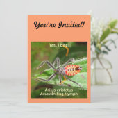 Yes Iのかみ傷の暗殺者虫 招待状 (スタンド正面)