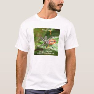 Yes Iのかみ傷の暗殺者虫 Tシャツ