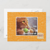 Yes Iはそれらをすべて必要とします ポストカード (正面/裏面)