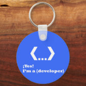 yes!...Iは{開発者} (Llavero) キーホルダー (正面)