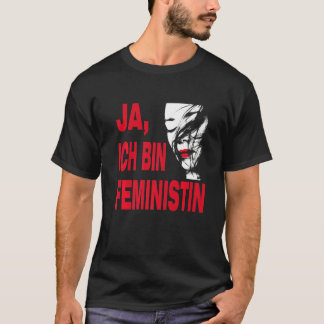 Yes, I am feminist, for engaged men and women Prem Tシャツ