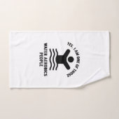 Yes I am one of those water aerobics swimming ハンドタオル (ハンドタオル)