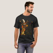 Yes I Can Drive A Stick Fall Halloween Soky Witch  Tシャツ (正面フル)
