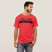 Yes I can Tシャツ (正面フル)