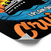 Yes I Do Have A Retirement Plan Cruising Funny Tee ポスター (角)