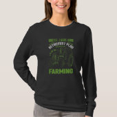 Yes I Have A Retirement Plan I Plan On Farming Tシャツ (正面)