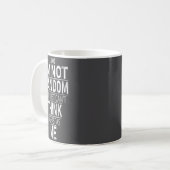 Yes I Have Adhd I'm Not Random Funny Quotes_adhd A コーヒーマグカップ (正面左)