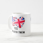 Yes, I’m Both – シチズンシップデー コーヒーマグカップ (正面左)