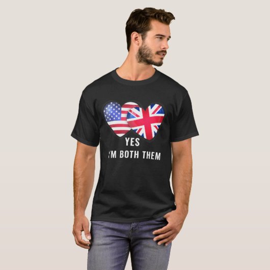 Yes, I’m Both – シチズンシップデー Tシャツ (正面フル)
