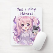 Yes I Play Eldrazi – Cute Kawaii MTG Shirt マウスパッド (マウス)