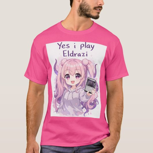 Yes I Play Eldrazi – Cute Kawaii MTG Shirt Tシャツ (正面)