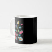 Yes I Really Do Need All These Books  コーヒーマグカップ (正面左)